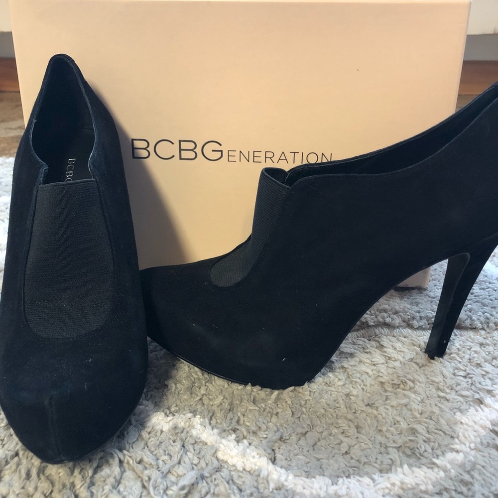 BCBGeneration Black Bootie